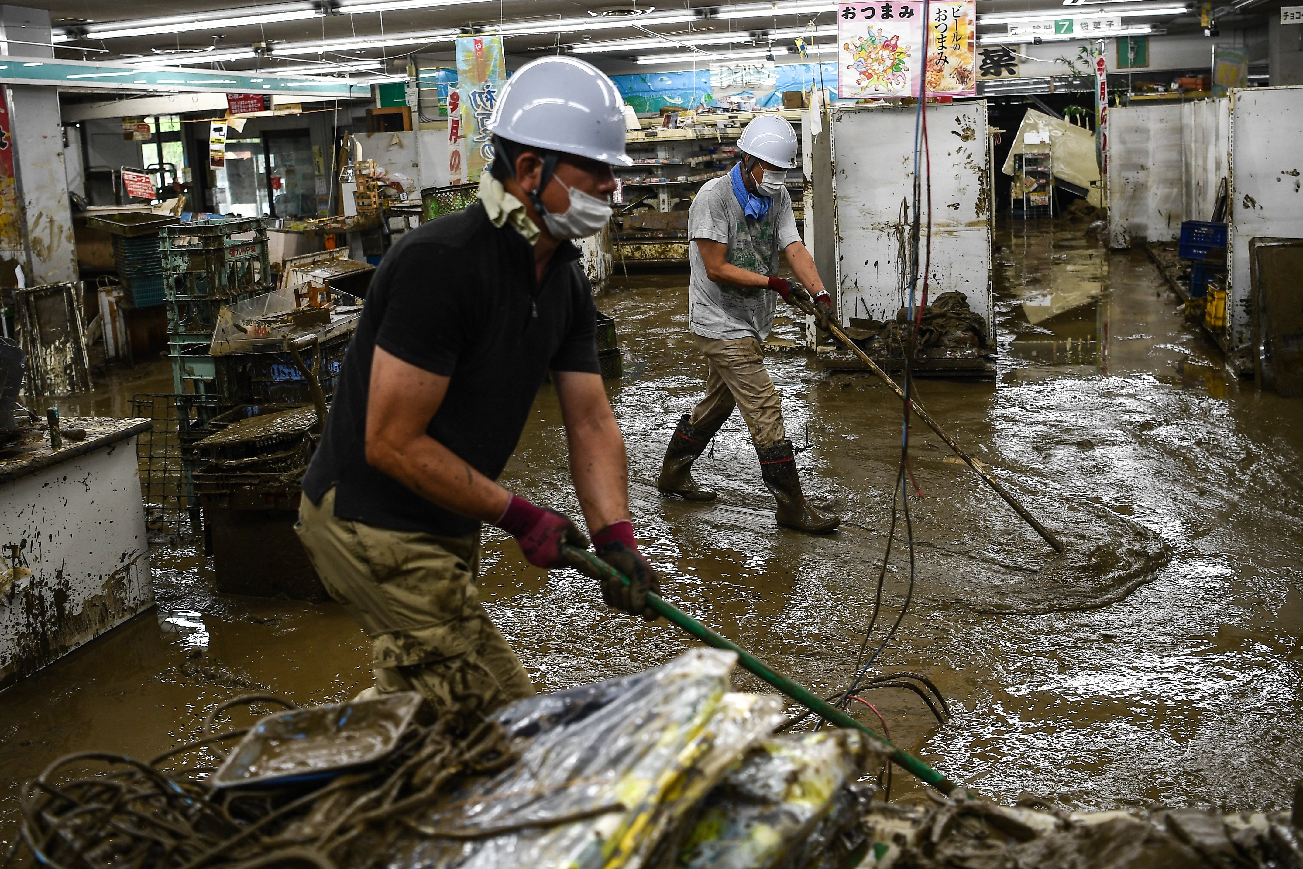 وێنە و ڤیدیۆ... کارەسات لە ژاپۆن بەهۆی لافاو و رۆچوونی زەوی